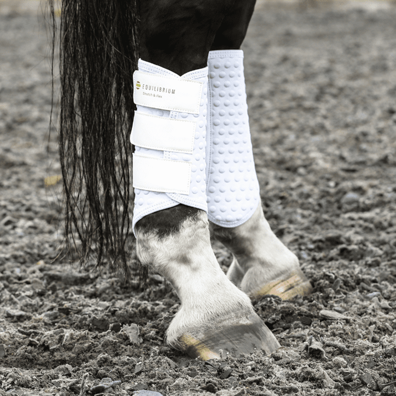 Equilibrium Stretch and Flex Flatwork Wraps - White-1